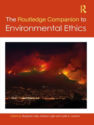 cover image of The Routledge Companion to Environmental Ethics